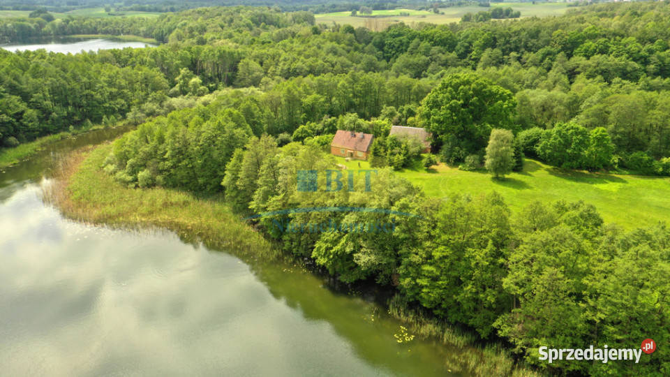 Jezioro Drawsko półwysep Szymalów pow 575ha Czaplinek sprzedam