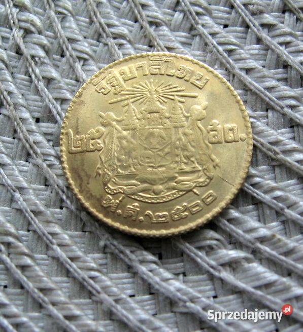 Tajlandia 20 Santagów 1957r Rand Ząbkowany Kalisz