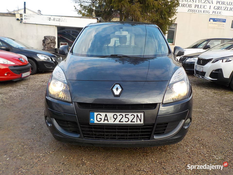 Renault Scenic 16 Benzyna salon Polska szary Olsztyn