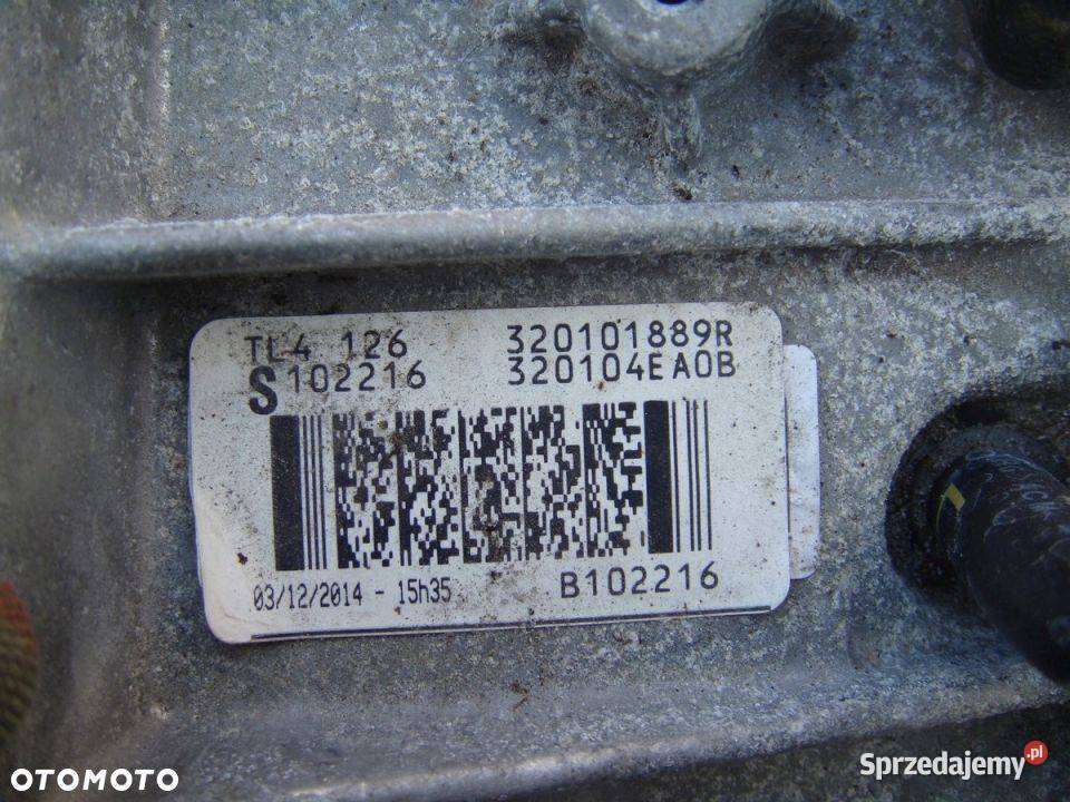 SKRZYNIA BIEGÓW QASHQAI II 2 15 DCI TL4126 2015r osobowe Włoszczowa sprzedam