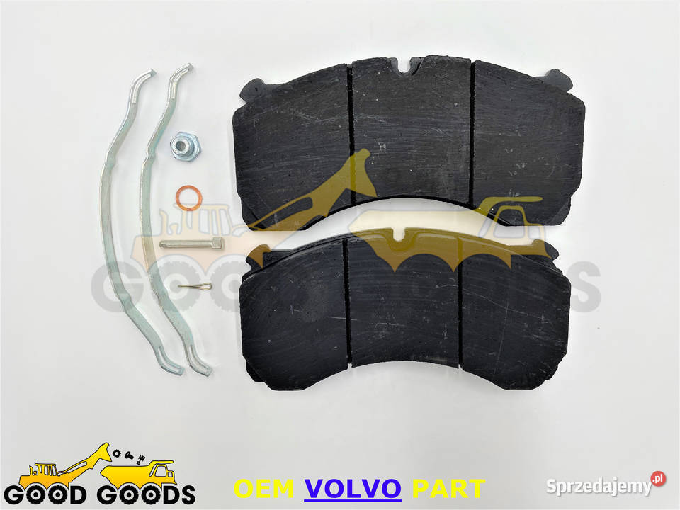 VOLVO KLOCKI HAMULCOWE HAMULCA POSTOJOWEGO