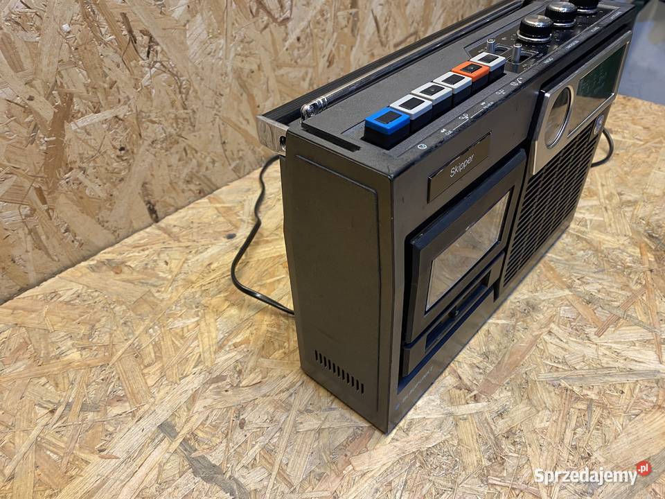 Radiomagnetofon Blaupunkt Skipper film pokazowy Gałkowice-Ocin