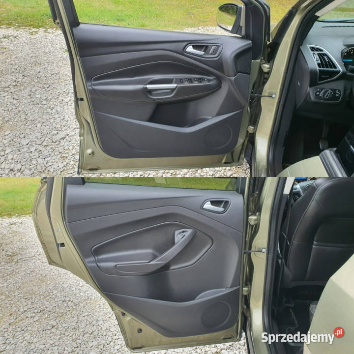 Ford Kuga 20 TDCi 140 4x4 Titanium Bogate serwisowany w ASO świętokrzyskie Chmielnik