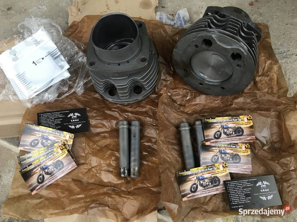 Grupa tłoków cylindry Ural 650 Almot naprawa 3 sprzedam