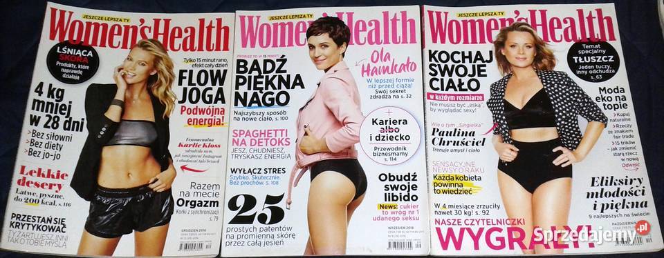 Womens Health 30 czasopism Rok wydania 2013