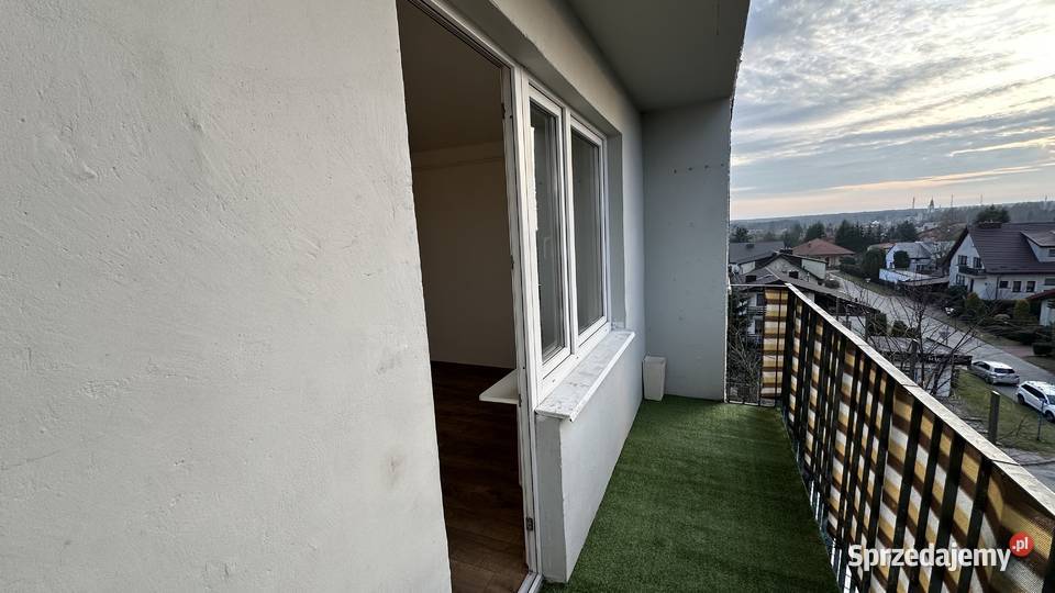 Przestronne mieszkanie z dużym balkonem Okazja Gózd