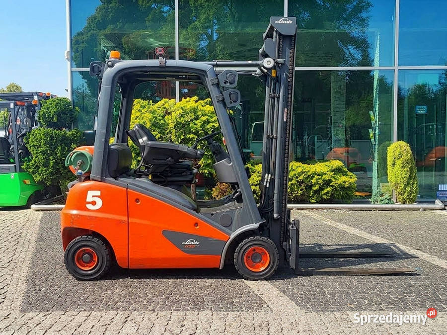 Wózek widłowy Linde H20T01 duplex 385 m LPG 2 małopolskie Kęty sprzedam