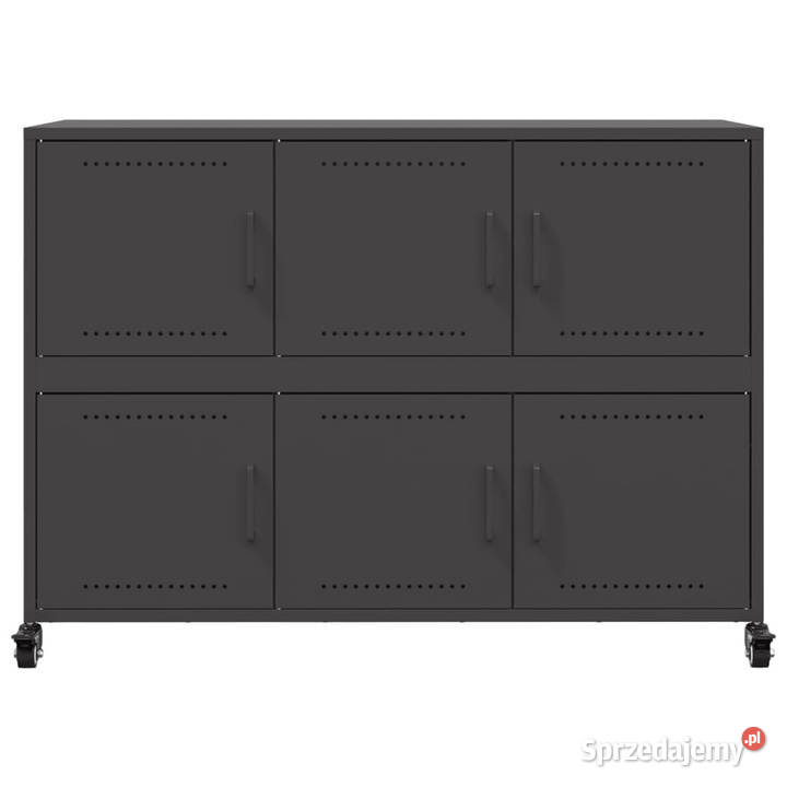 Szafka czarna 1005x39x72 stal WM846740 Warszawa