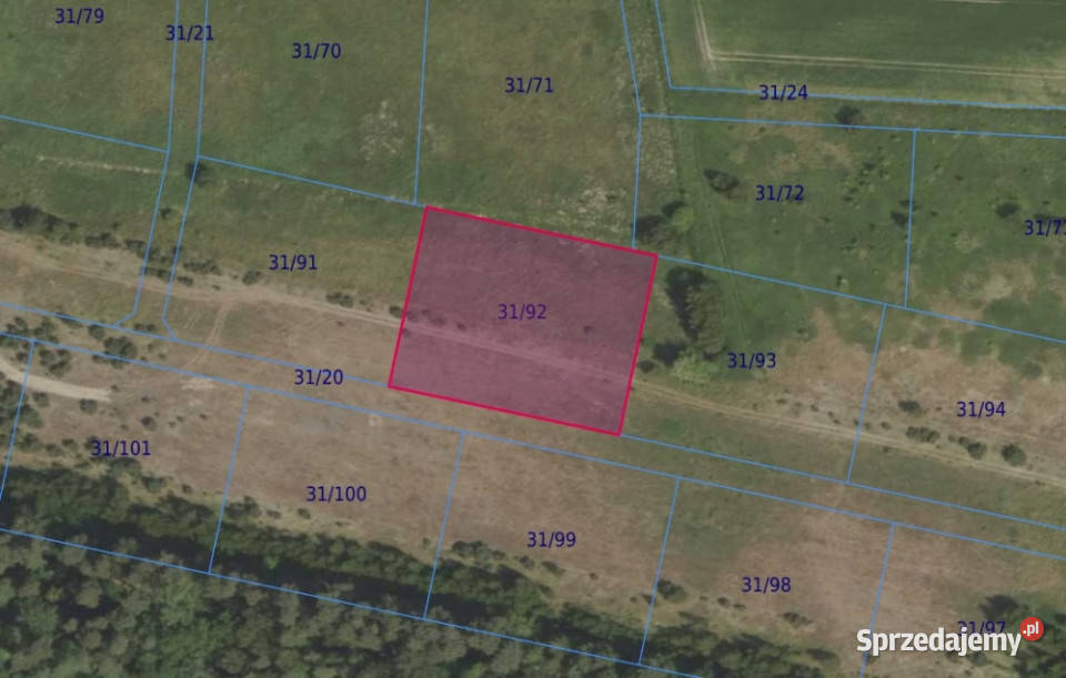 Działka 3192 w miejscowości Grabowno Wielkie dolnośląskie