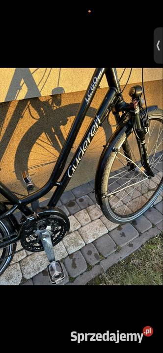 Rower damski damka Gudereit LC60 czarny Trekkingowe Rowery i akcesoria Zwoleń