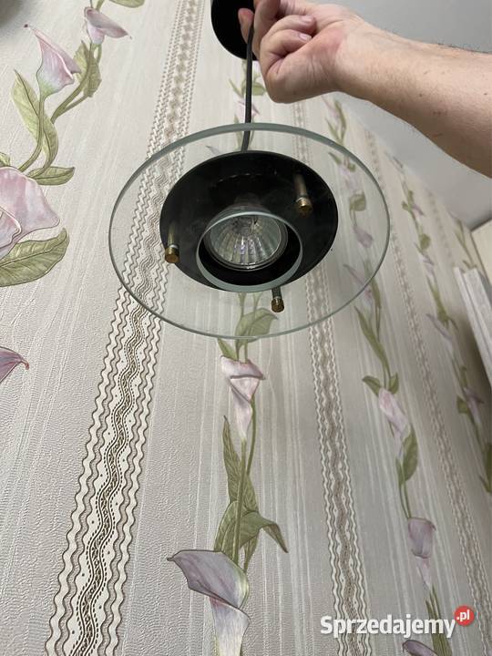Lampa wisząca halogenowa z transformatorem nowa Poznań
