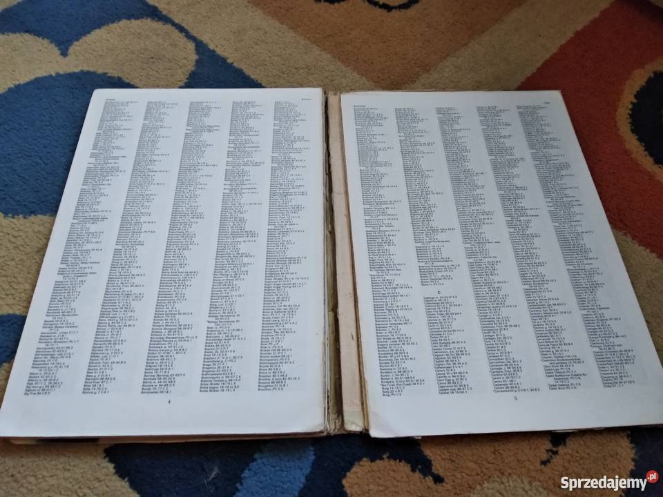 atlas geograficzny Książki naukowe i popularnonaukowe Poznań
