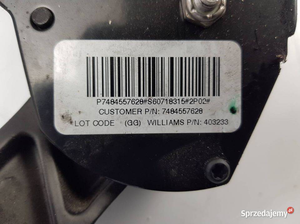 PEDAŁ GAZU 7484557628 RENAULT MIDLUM GAMA D 280 osobowe Lipno