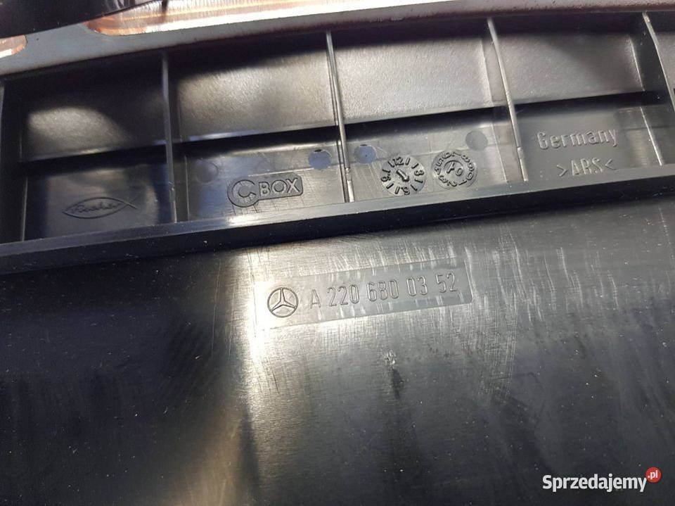 DEKOR LISTWA A2206800352 MERCEDES W220 osobowe kujawsko-pomorskie