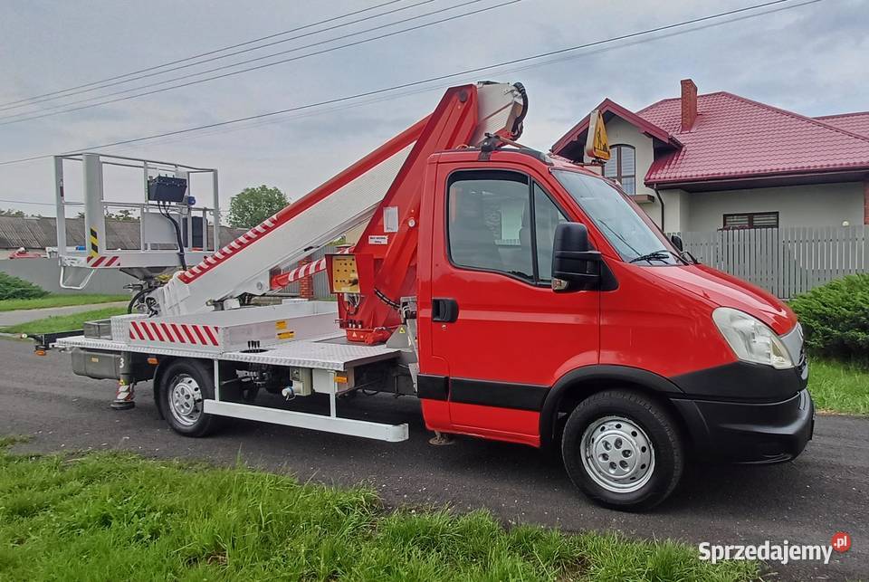 Iveco daily zwyżka podnośnik koszowy Multitel Żabia Wola