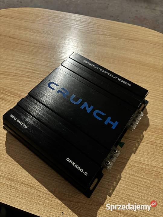 Wzmacniacz samochodowy Crunch Ground Pounder dolnośląskie Bielawa