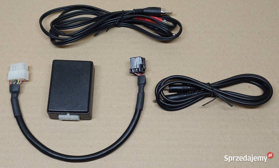 INTERFEJS ADAPTER AUX IN JACK 35 KABLE RCA FORD Mielęcin