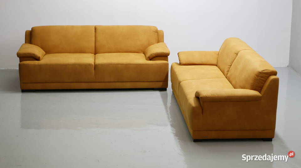 TNO nowoczesny komplet dwóch sof 3 osobowych Poznań sprzedam