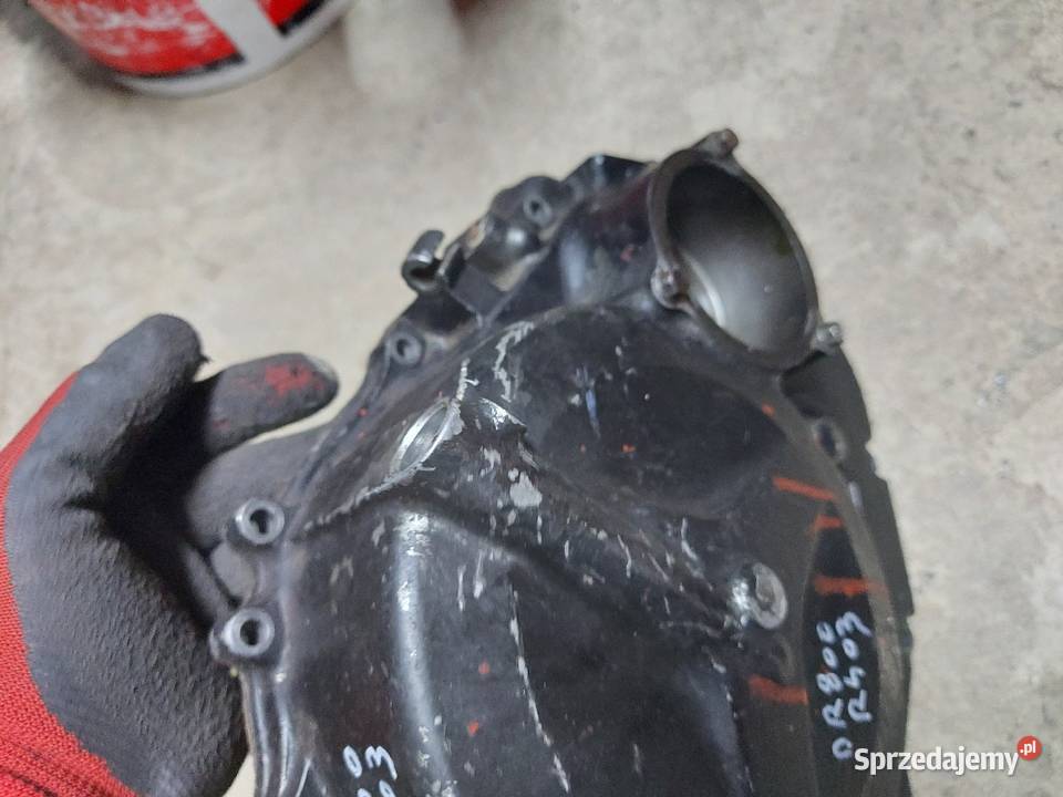 Suzuki DR 800 pokrywa sprzęgła prawa kapa dekiel dolnośląskie Jelenia Góra sprzedam