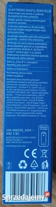 NEVADENT Basic elektryczna szczoteczka do zębów Ełk