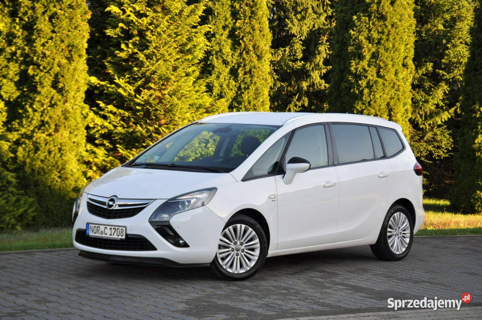 Opel Zafira 14T140120Duża NaviKamera7FoteliI autoalarm Ostrów Mazowiecka sprzedam