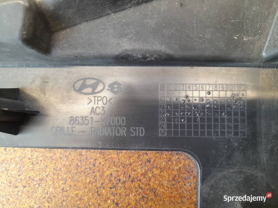 HYUNDA I10 III 2023 86351K7000 GRILL ATRAPA Goleniów