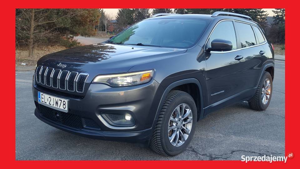 Jeep Cherokee 2021 Rodzinny, Zadbany benzyna+LPG od os. prywatnej ŁÓDŹ