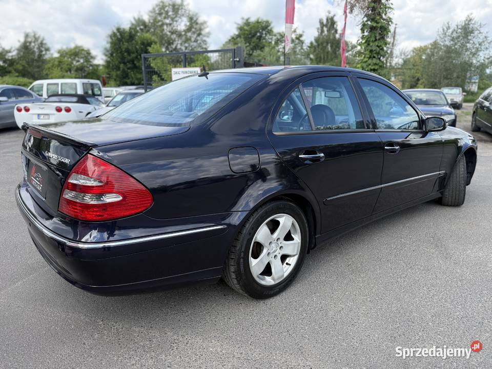 MercedesBenz E 18 Benzyna LPG Podghrz Fotele wielofunkcyjna kierownica Klasa E wielkopolskie Poznań