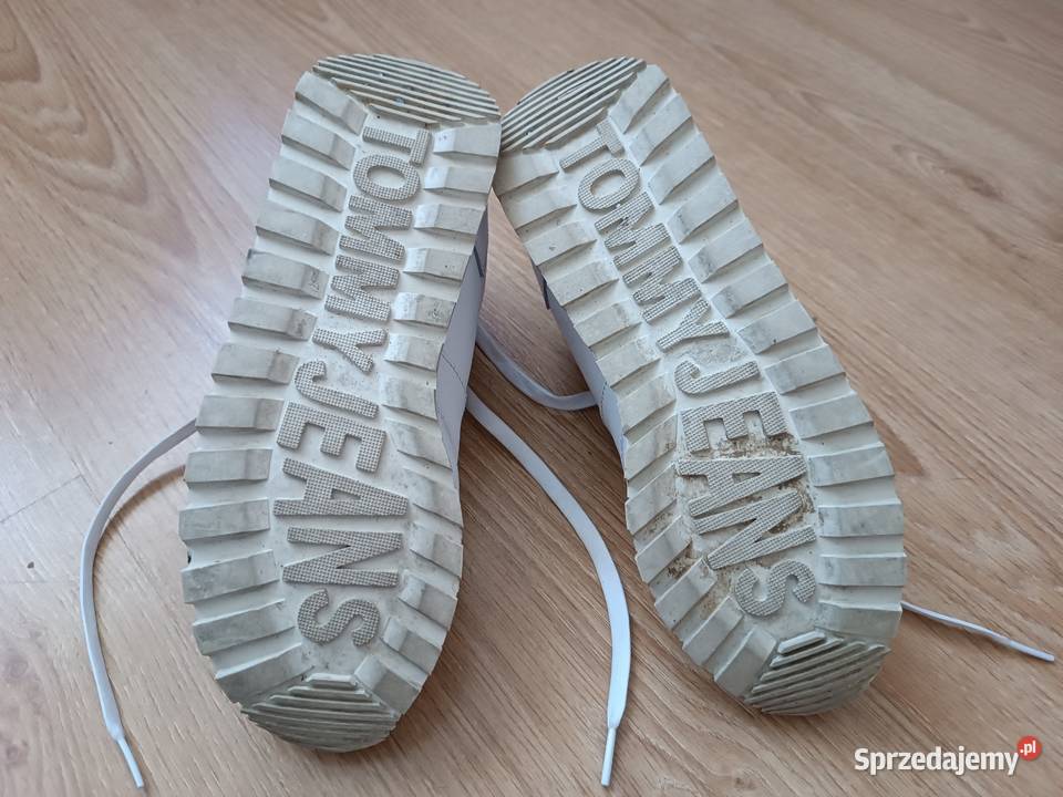 Buty sportowe męskie Tommy Hilfiger białe Szczyrk