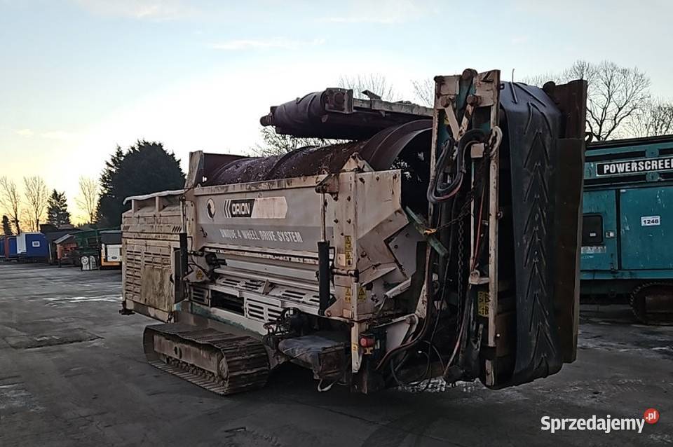 Powerscreen Orion 1400 Mobilny przesiewacz pełny VAT