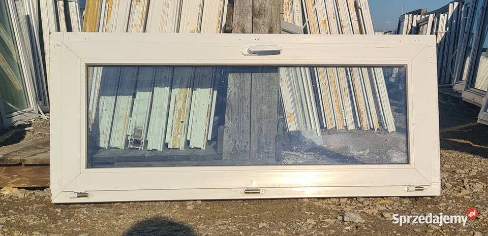 OKNO KacprzaK 140x63 Okna Używane Plastikowe PCV lubelskie
