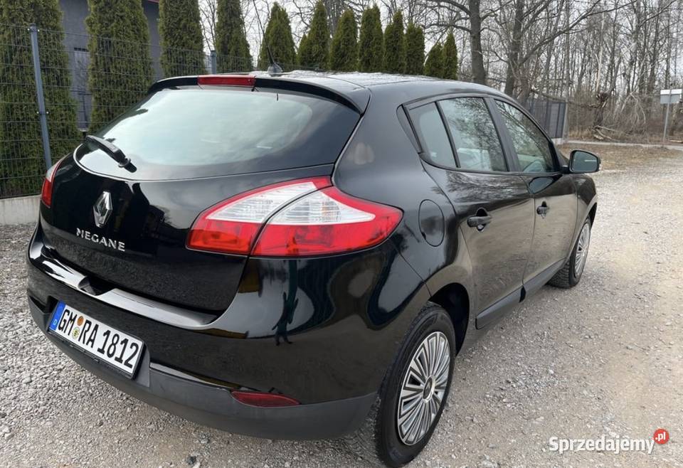 Renault Megane III 16 2011r 5 dzrzwi Klima Super benzyna Łódź