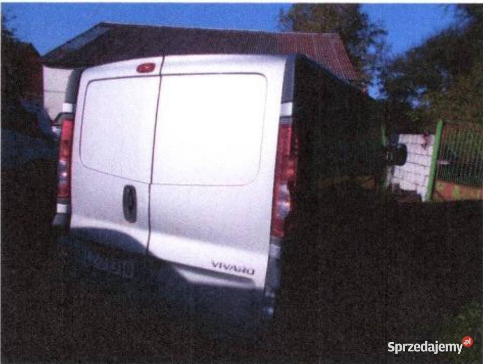 Syndyk sprzeda auto ciężarowe marki Opel Vivaro Zamość