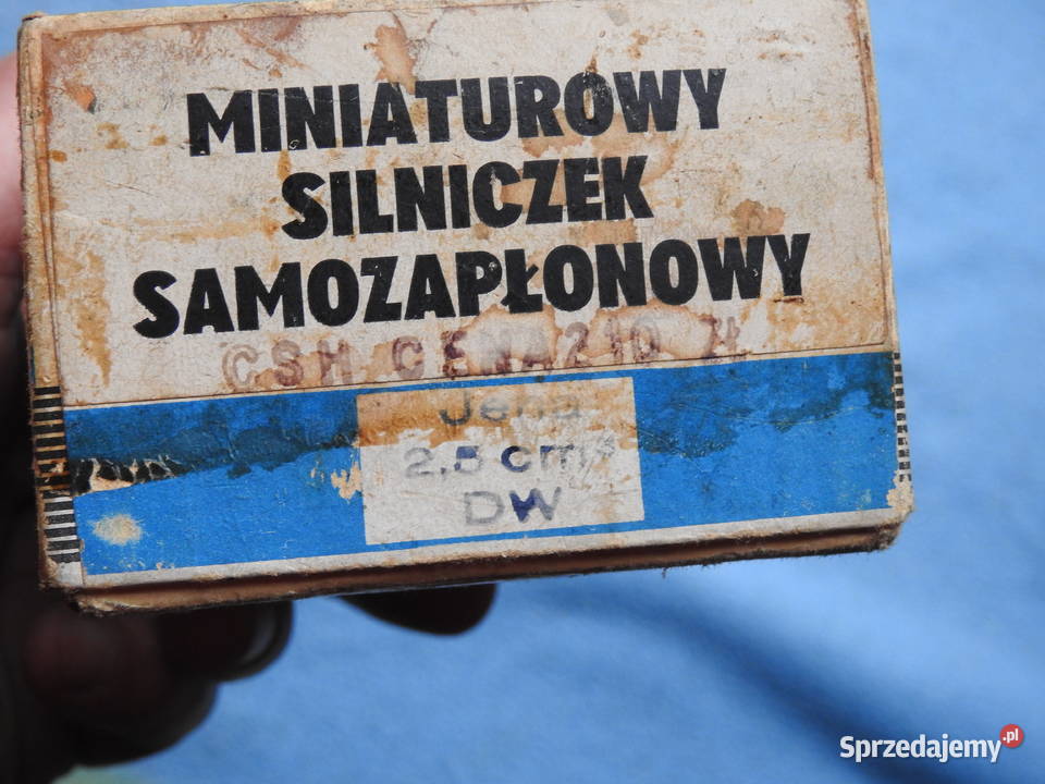 JENA DW 25 DDR silnik modelarski sprzedam