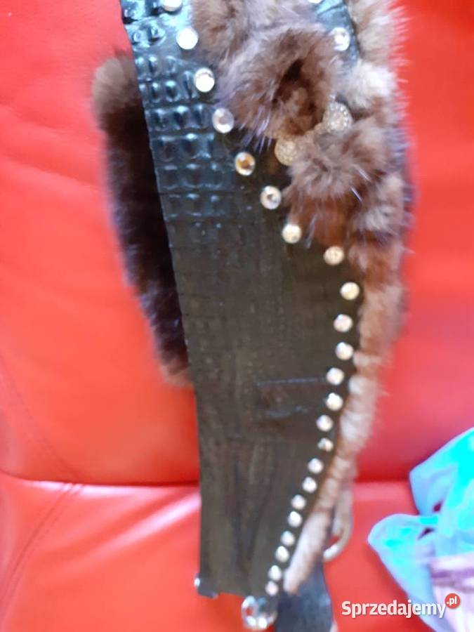 Nerka skura futro Długość 110 mazowieckie Warszawa