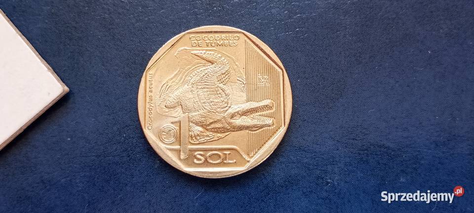 Stare monety 1 sol 2017 Peru Lesko