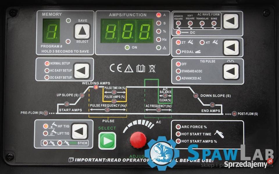 Welder Fantasy JET TIG II TOWER ACDC 400A IGBT Krotoszyn