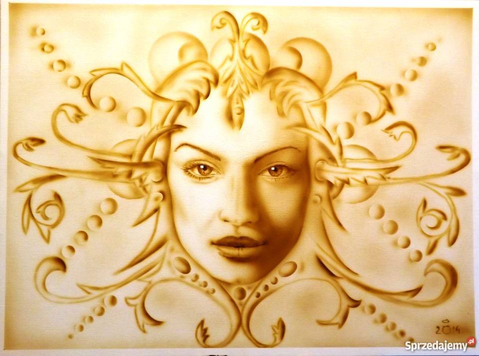 Artystyczne malowanie ścian aerografem itp Szczecin usługa