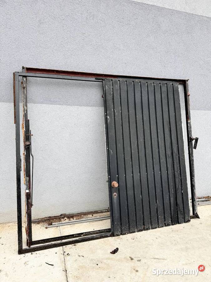 Brama Garażowa z drzwiami 200x200 Książ Wielki