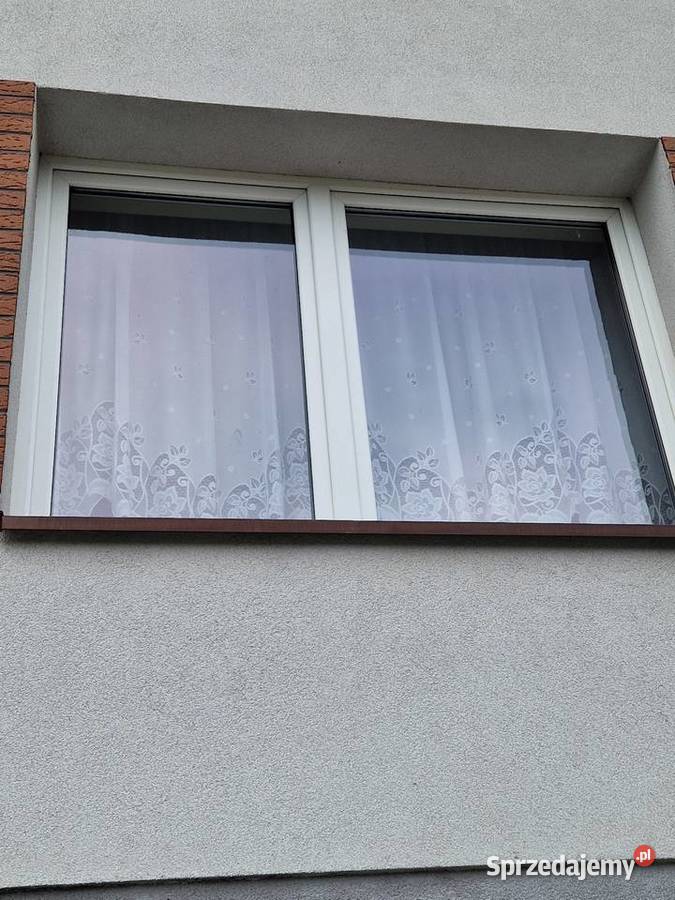Okno pcv pvc białe 200x 140 Okna ścienne Kłobuck sprzedam