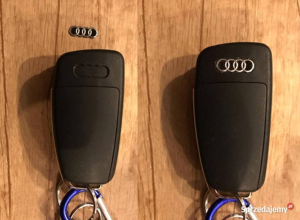 NOWE logo na kluczyk OOOO Audi znaczek emblemat Zamość