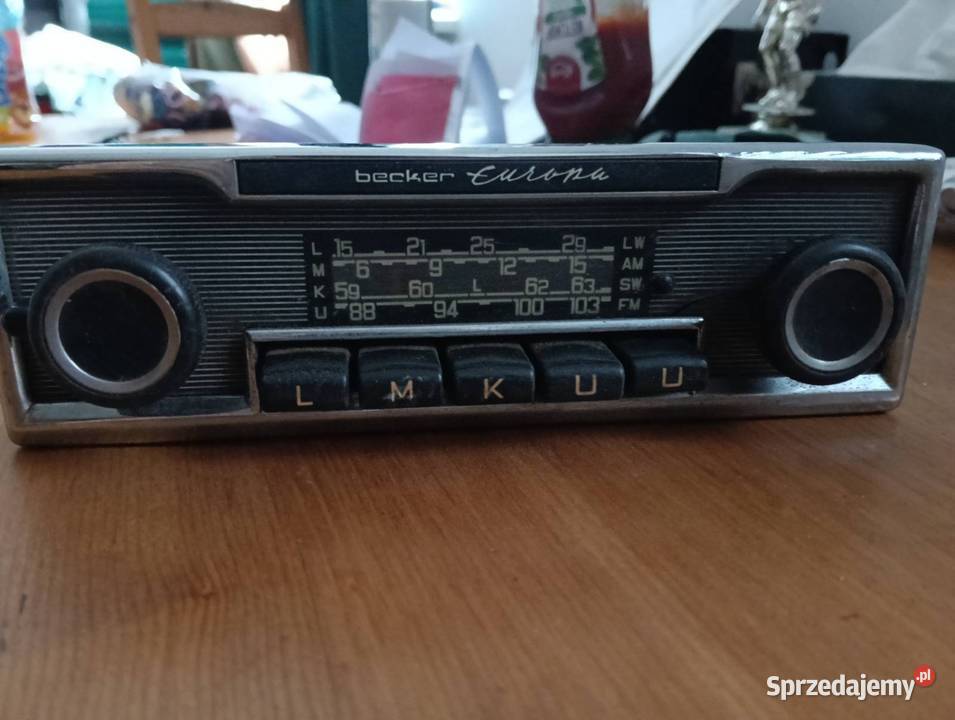 Radio Becker Europa LMKU klasyk do Mercedesa Sulechów