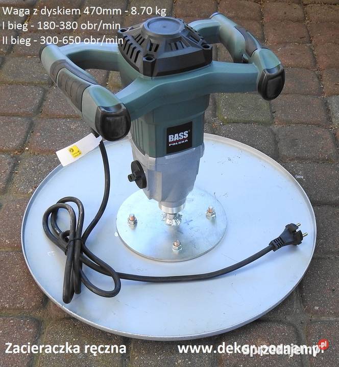 Zacieraczka do prefabrykatów budowlanych Poznań