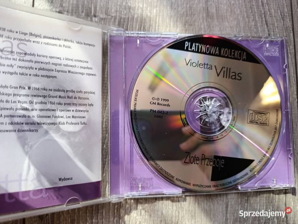 Violetta Villas złote przeboje platynowa Poznań