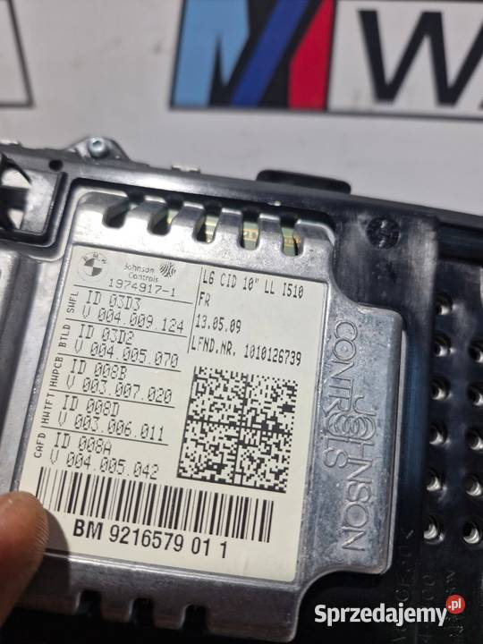 BMW 7 NAWIGACJA CZYTNIK MONITOR IDRIVE KOMPLET