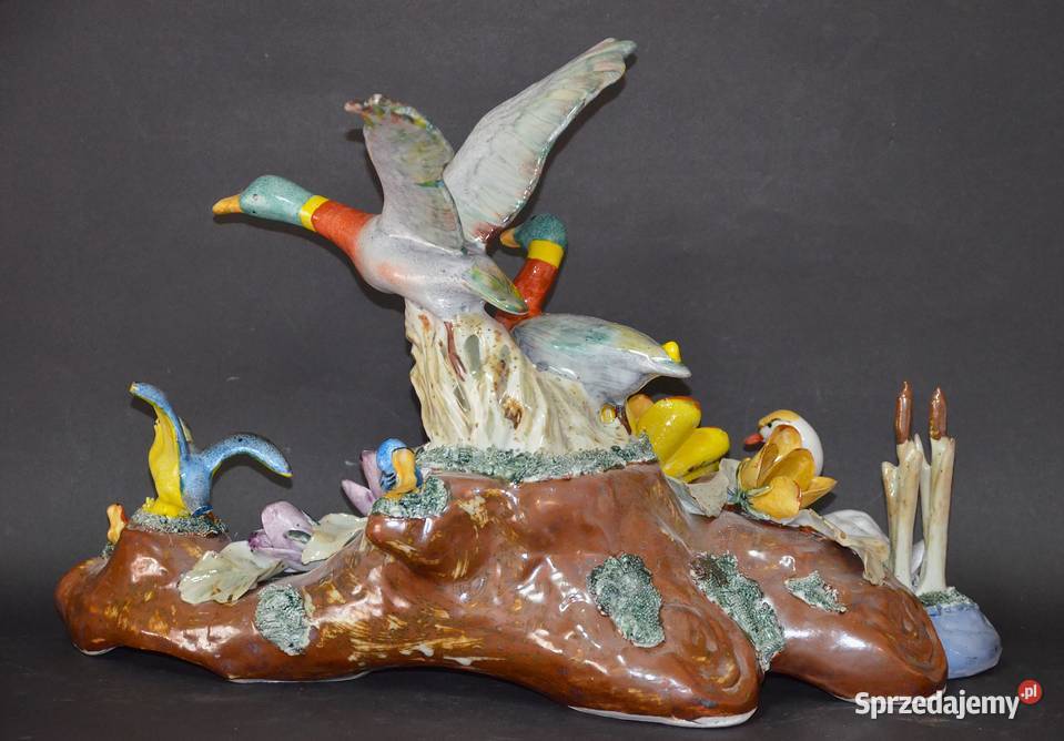 Porcelana Roceram Dzikie kaczki Ptaki wodne