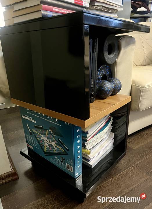 Ława stolik 70x110x22 z gazetownikiem 50x45x68 Stoliki kawowe i ławy Wrocław