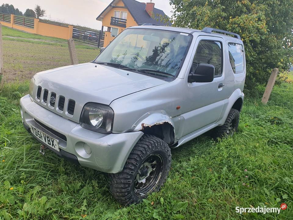 Suzuki Jimny 2001r 13 benzyna anglik dowód V5C Lipno