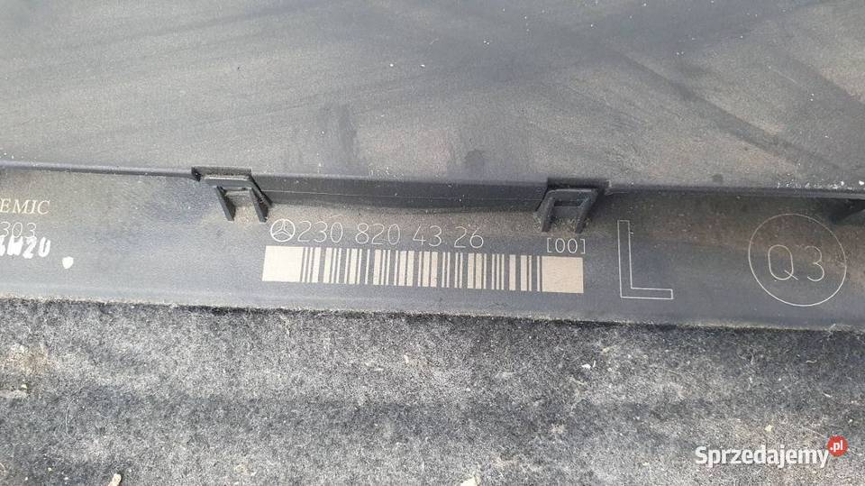 MODUŁ DRZWI A2308204326 MERCEDES SL 350 osobowe