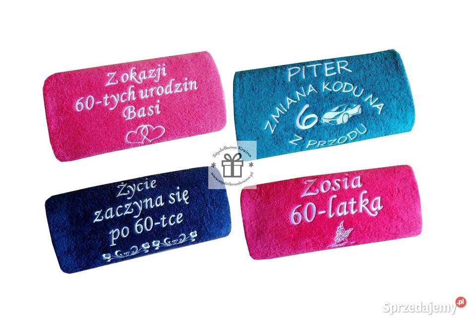 Prezent czterdziestolatka 40 URODZINY ręcznik z Toruń